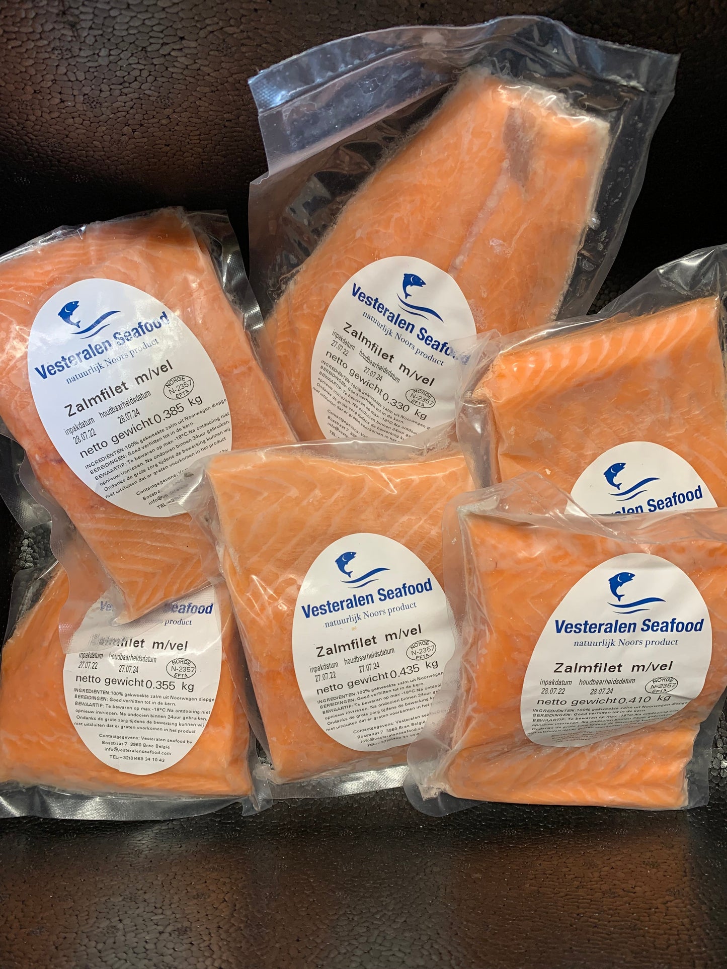 Lachs Filet mit Haut 1000g