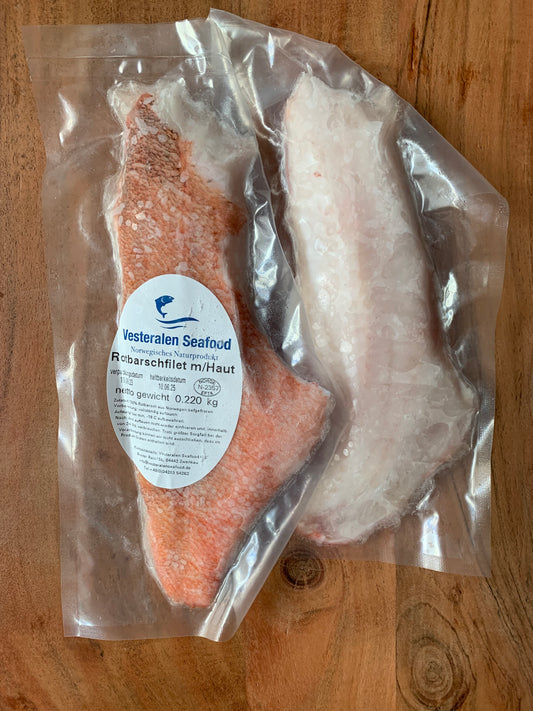 Rotbarsch Filet mit Haut 1000g